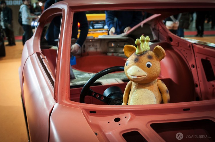 I was met with ariendly greeting by this fellow in a Zed