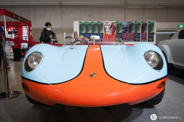 This Porsche Spyder replica by Tifaria was nicely finished.