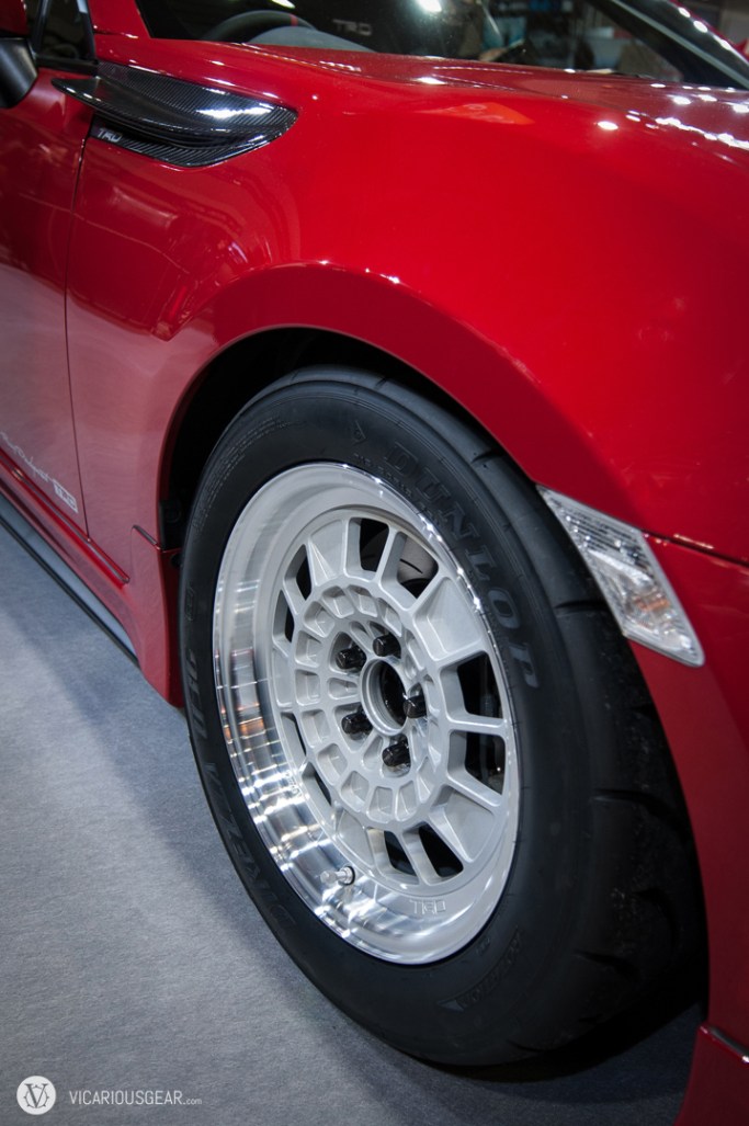 I especially liked the TOSCO throwback wheels.