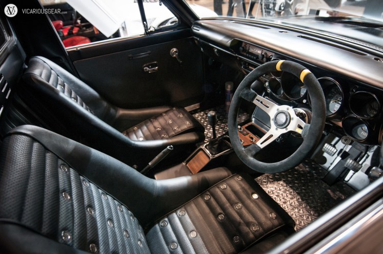 Impressive interior replica.