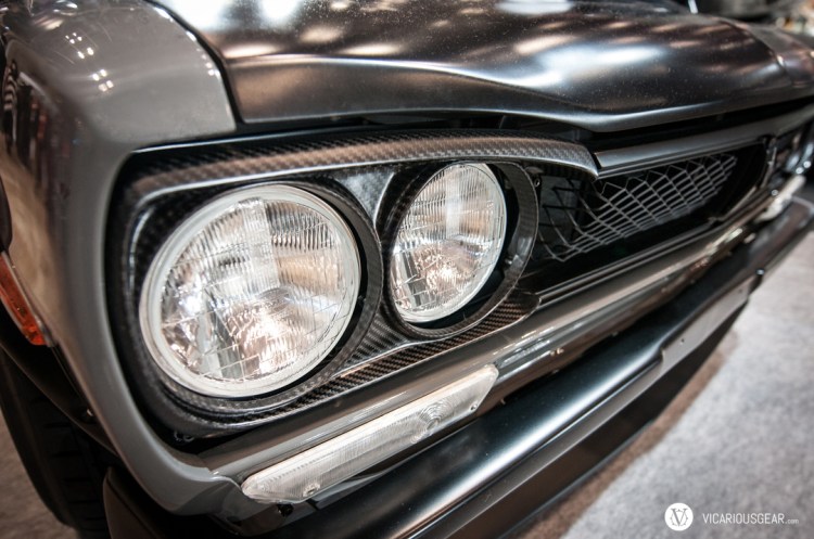 The dry carbon sprinkled all over was impeccably finished.