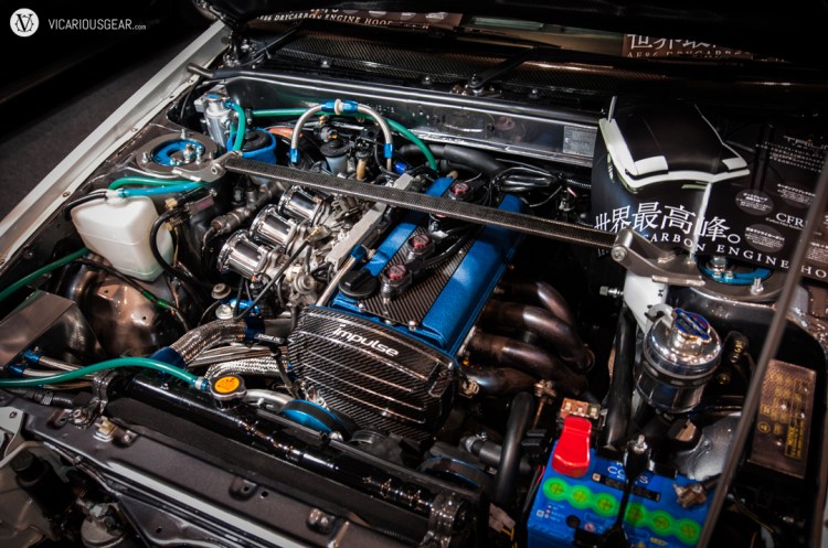 Impulse had the most impressive AE86 bays on display.