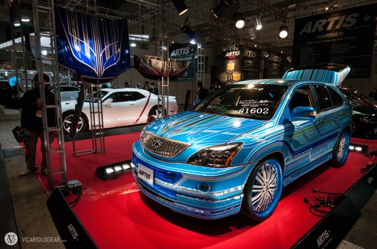 The paintwork at the Artis booth, while not my style, was simply amazing in detail and finish. 