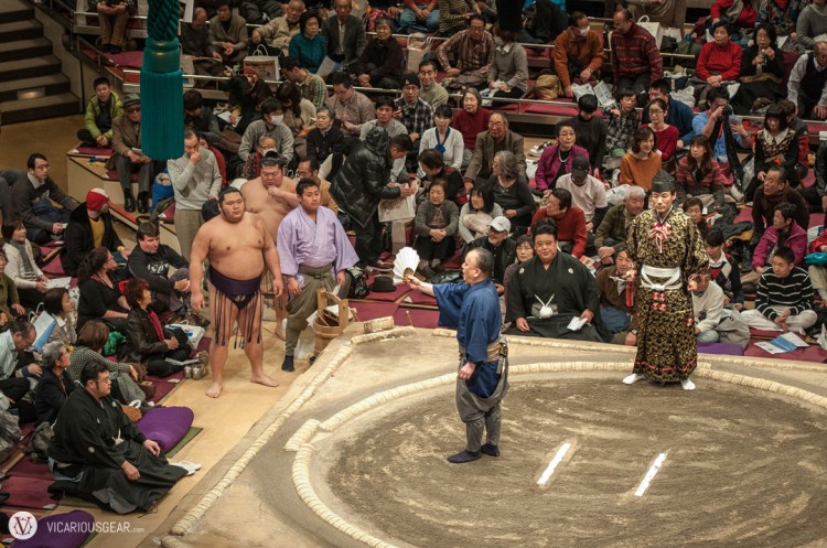 About to start the round of matches.