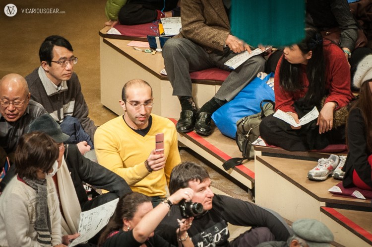 Bobby spotted a captain Picard look alike sporting a new age pink communicator.