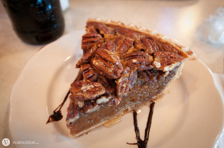 Pappas pecan pie. I just can't get enough of this buttery Texas native seed. 