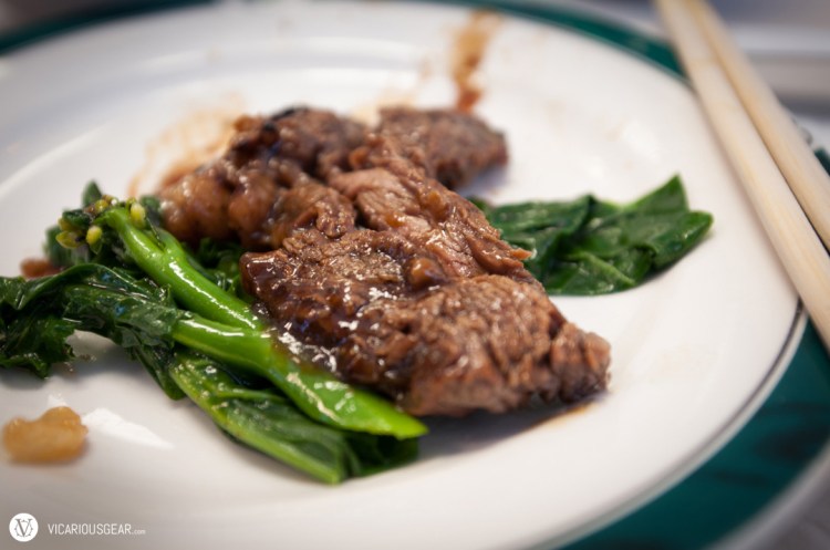 Vietnamese style special beef. Not sure what makes it Vietnamese style but I love it just the same. Pretty unique taste that I've only had at Vinh Hoa.