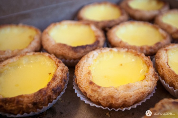 My mom brought along some awesome dan tat from Egg Custard King as dessert.