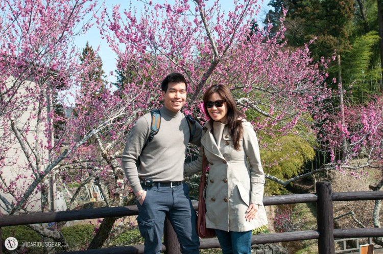 Thanks to the nice Japanese lady that took this for us.