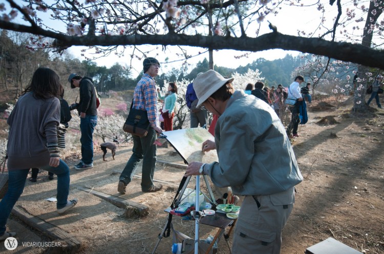This guy had the right idea and was recording the scene in paint.