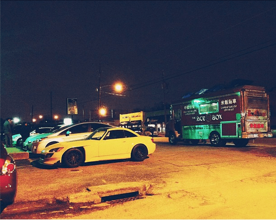 Shortly after arriving from Tokyo, I met up with the MaydayGarage ricers. Thanks to Danh for the pic. Jetlag must have gotten the best of me.