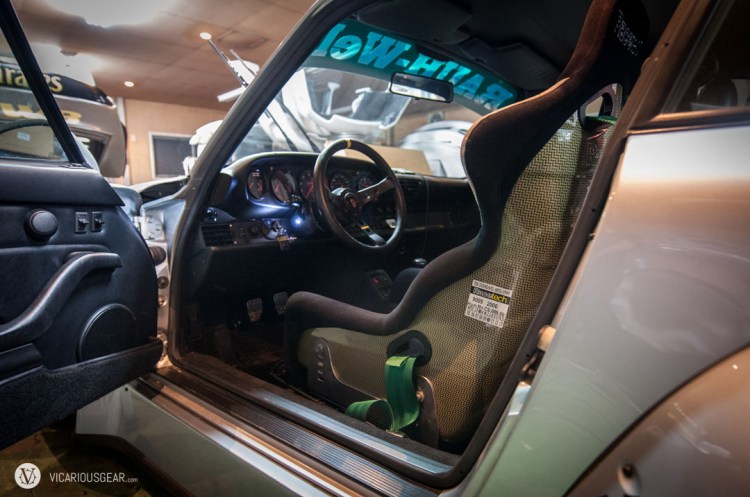 This was my first encounter with a Racetech bucket seat...