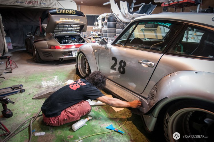 Nakai-san naming the car. The one for lovers..."lovers rough"