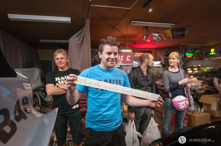 A little statement we would be seeing much more of over the weekend.