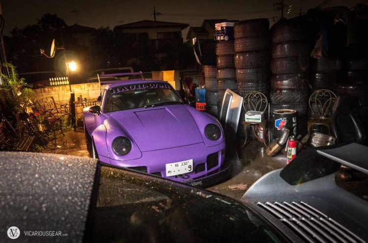 Nakai-san's purple turbo 993 would be sitting out this race.