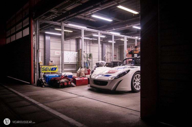A Lotus 2-Eleven waiting to dominate the field.