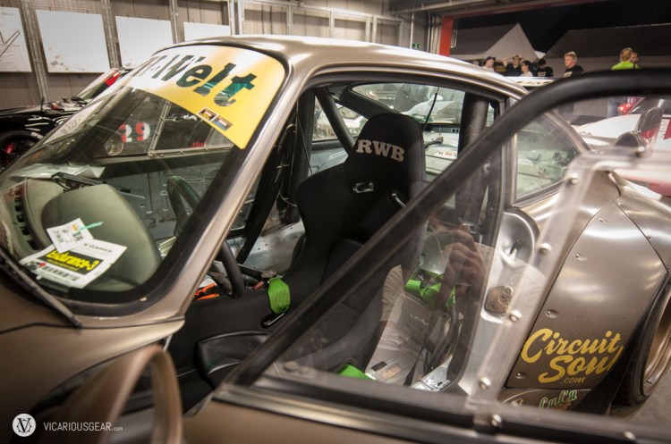 The cockpit I'd grow accustomed to during the endurance race.