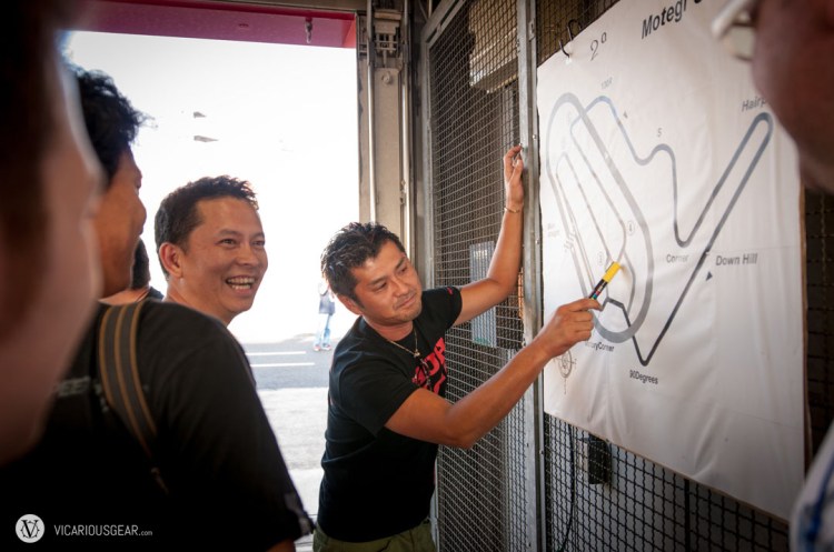 The head of RWB Kansai followed up Nakai by telling us that there was absolutely no chance of danger and no need to use our brakes.