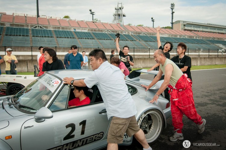 Jeab and Larry couldn't hold back their excitement.