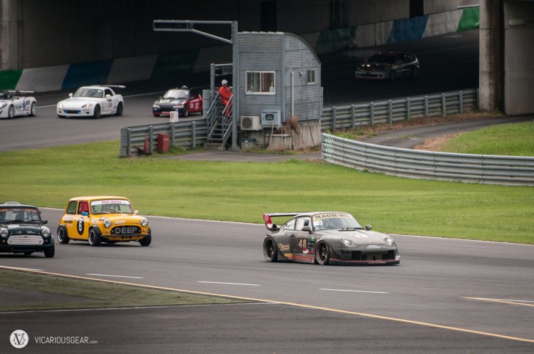 Outrunning the sub 2 litre contingent.