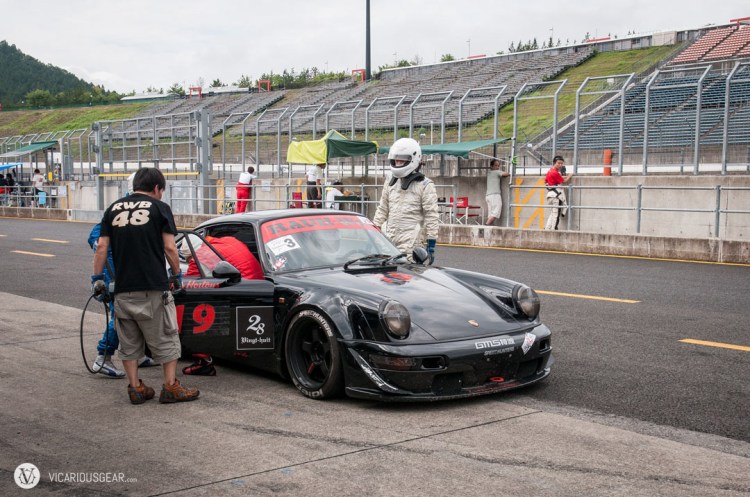 Waiting around for the refueling safety period to pass (5 minutes).