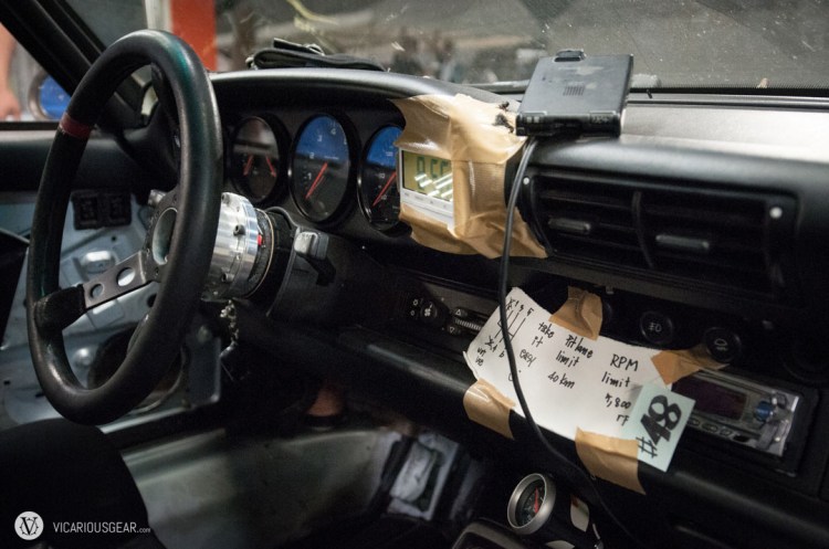 Some of the driving suggestions used to keep the cars in good order for 12 hours of racing.