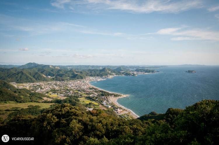 Once at the top, you are treated to some magnificent views of Tokyo bay.