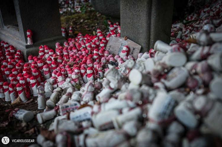 But the overwhelming amount of Jizō was really cool. 