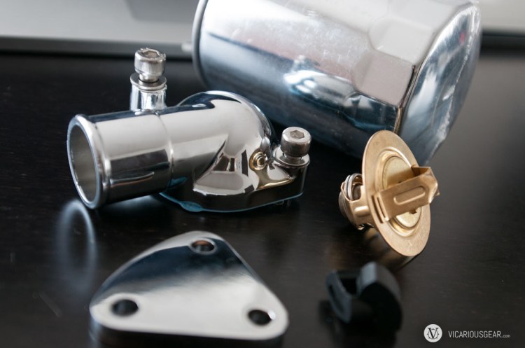 First up was a 71℃ thermostat since that was the cheapest and most simple thing to replace. Unfortunately that didn't solve the issue.