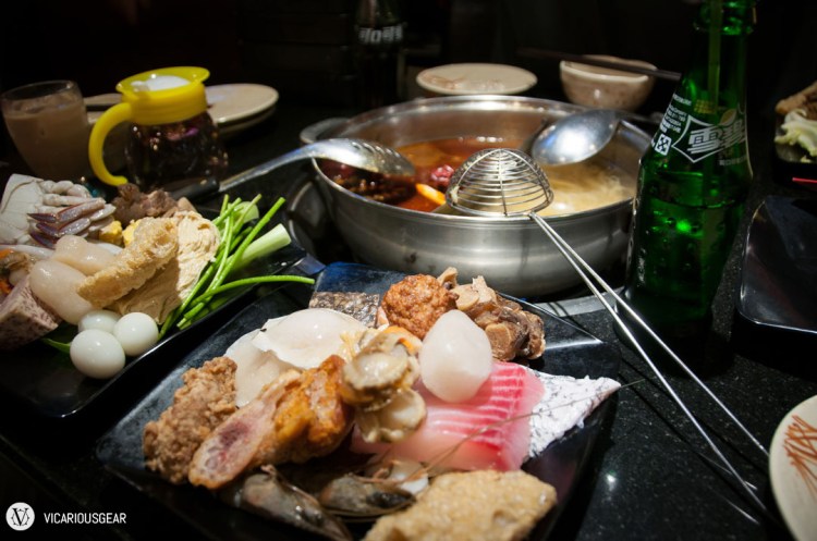 Our first haul from the buffet section.