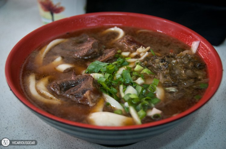 Fortunately we got what we wanted. Beef noodle soup...