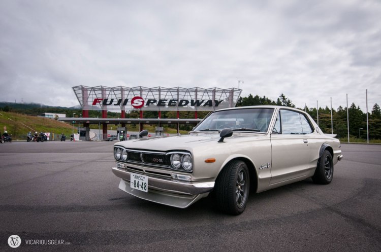 Shortly afterwards, I reached the main entrance to Fuji Speedway. I took the opportunity to do the touristy thing and capture the hakosuka here.