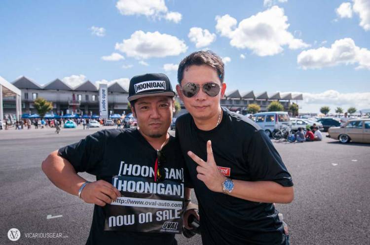 It is always great to run into a few friends. Daisuke who runs Oval auto on the left and Jeab from Thailand on the right.