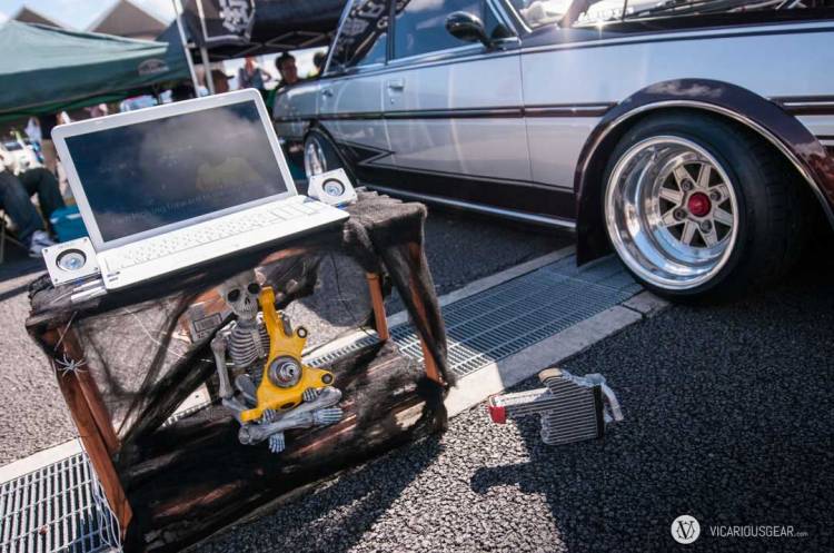 They definitely found an interesting use for the destroyed oil cooler.