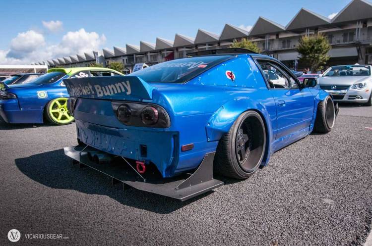 Sporting a huge rear diffuser.