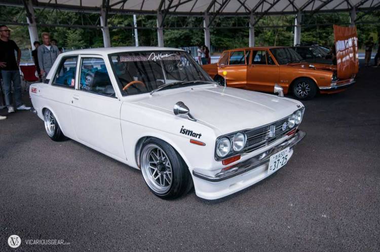 While the styles looked great on some cars like this  Datsun 510