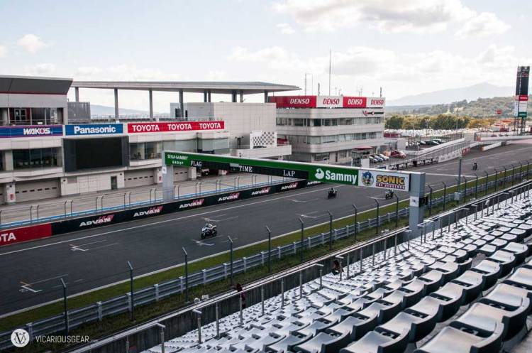 Motorcycles were out for a bit of fun as well.