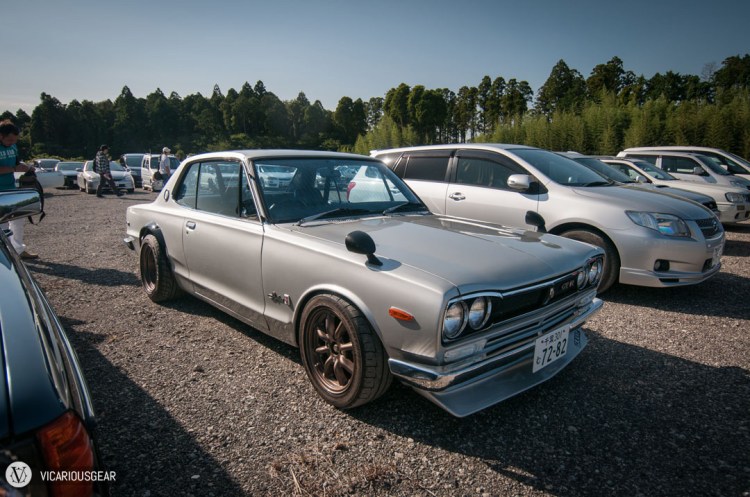 The 16 inch Watanabes looked great on this wingless Hako.