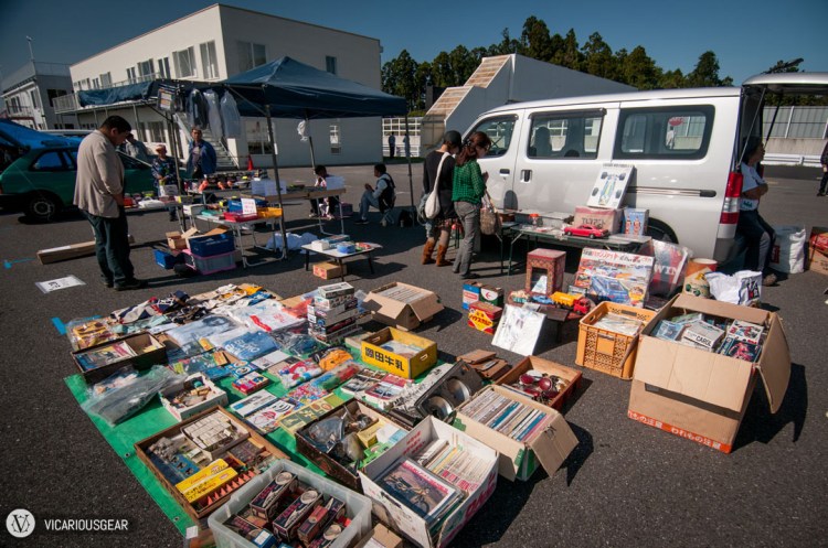 There were plenty of vendors on display selling memorabilia.
