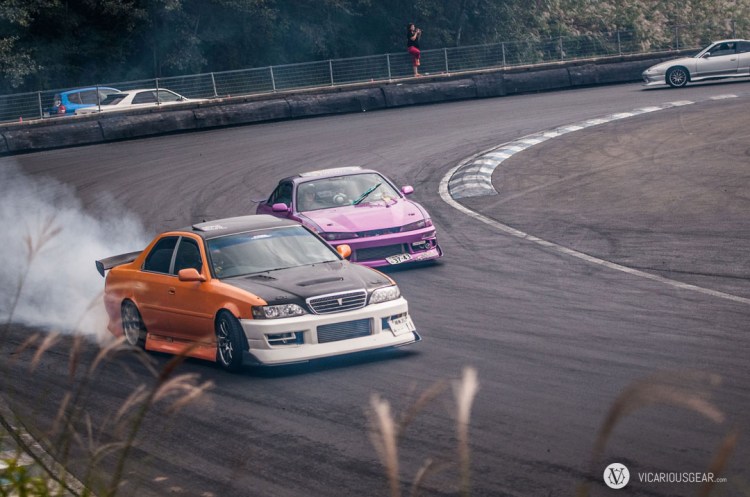 This guy was throwing the most smoke.