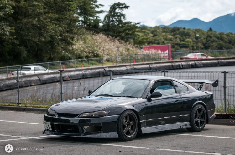 A sinister S15 waiting on its turn to play.