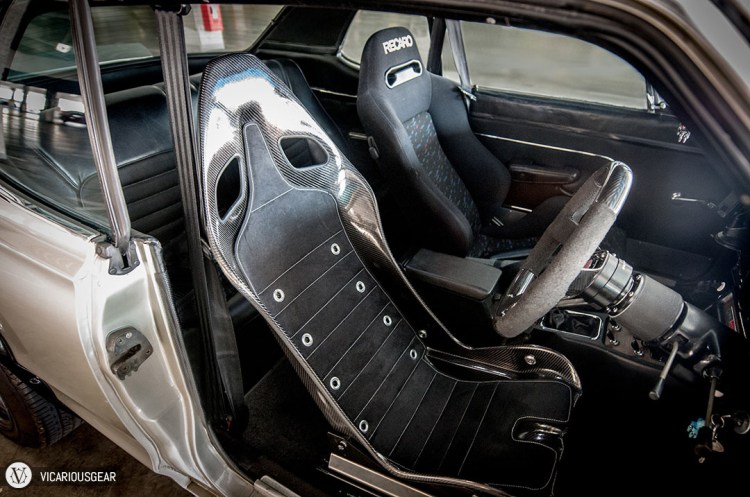 Quick snapshot after a spin in the seat to test the mounting angle. Fortunately, I drilled the holes in the right spot.