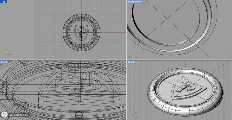 The first step was to use 3D modeling software to create my idea. Then after sending the file to a printing service and waiting a couple weeks...