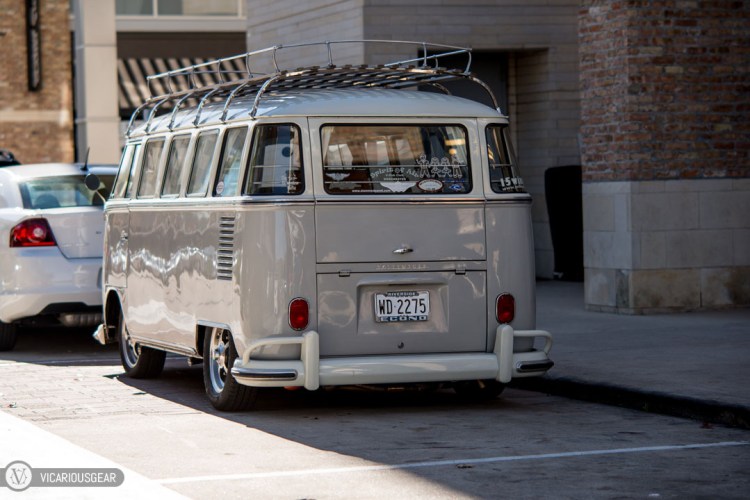 A clean VW panel van we spotted at City Center.