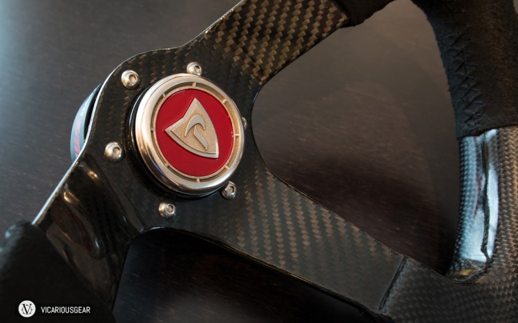 Mounted on the wheel. I really love the layered look and depth that it adds.