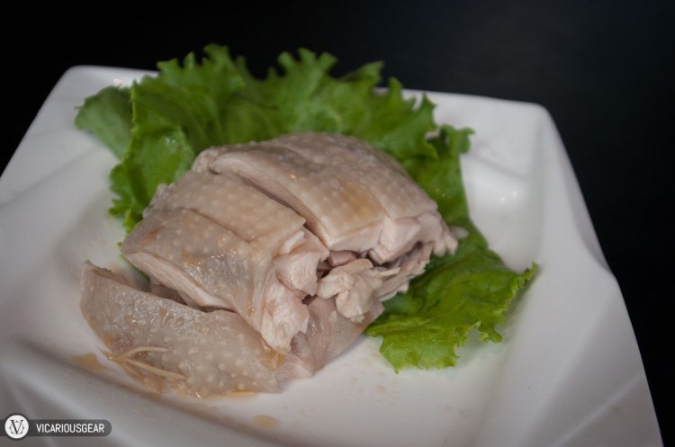 We started off with their drunken chicken dish. This was probably the best thing in the meal. 