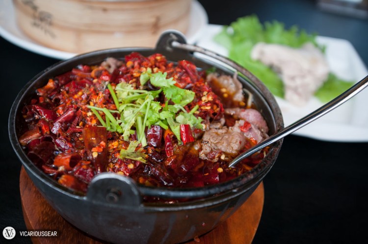 Spicy Chili Beef. I guess if you love eating chilis alone, this was alright. The beef was pretty cheap and the chili oil wasn't particularly fragrant.