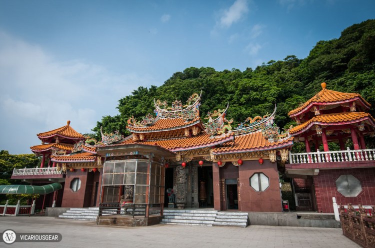 While wandering around, we took a wrong turn and ended up at this temple atop a small hill.