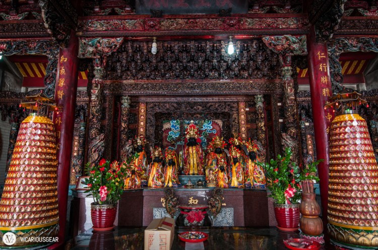 Quite a unique set of deity's were on display.