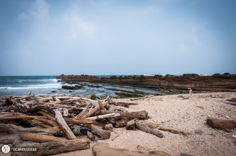 Once we finally made it to the park and through the boring paved entry, we were greeted with this little cove that had been carved out by the water.